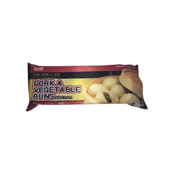 Shirakiku Frozen Pork & Vegetable Buns (3 ct) from HMart Instacart