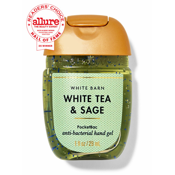 White Tea & Sage PocketBac Hand Sanitizer Same-Day Delivery | Bath