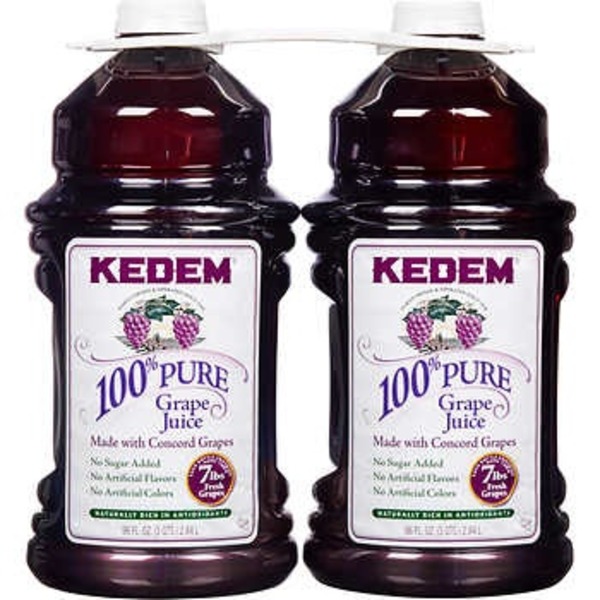 Kedem 100 Pure Grape Juice (192 fl oz) from Costco Instacart