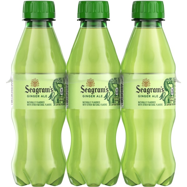 Seagram's Ginger Ale Bottles (6 oz) Instacart