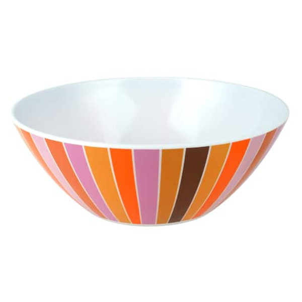 Celebrate It Halloween Striped Bowl
