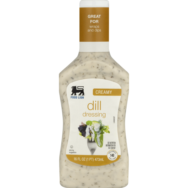 Food Lion Dressing, Dill, Creamy, Bottle (16 oz) Instacart