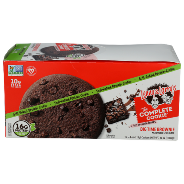 Lenny & Larry's Double Chocolate Complete Cookies 12 Pack Case