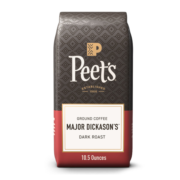 Peet's Coffee Major Dickason's Blend, Dark Roast Ground Coffee
