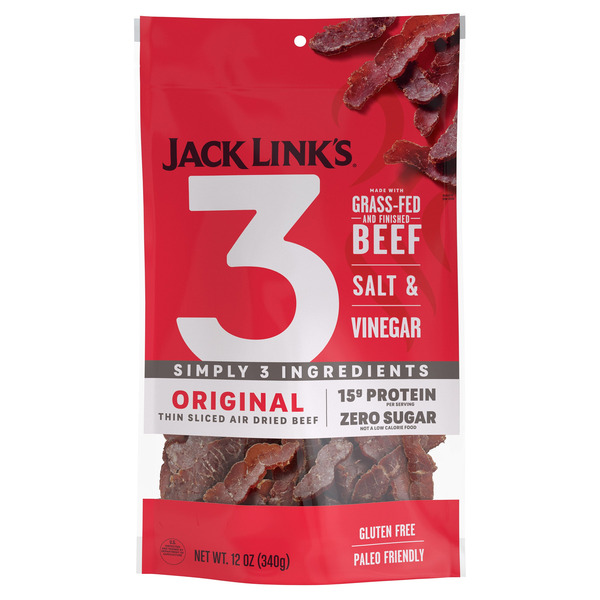 Jack Links Air Dried Steak Slices, 12 oz