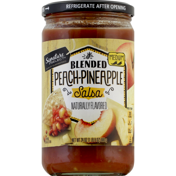Signature SELECT Salsa, Peach-Pineapple, Medium