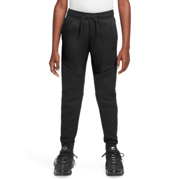 Nike Kids' Sportswear Tech Fleece Reflective Jogger Pants, XL - Black