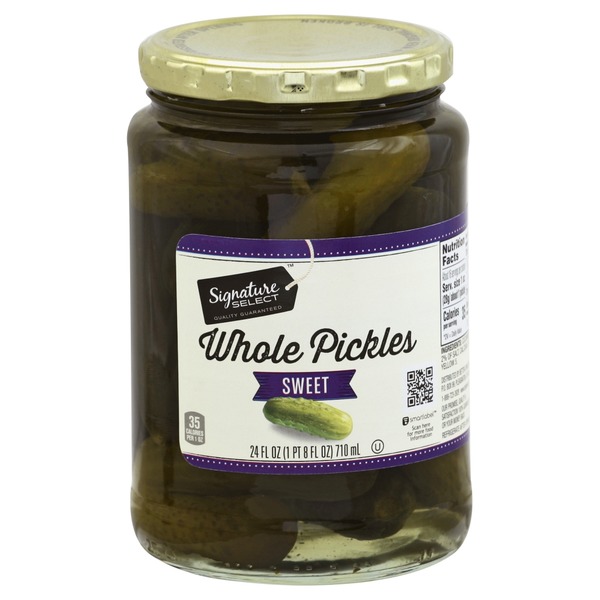 Signature SELECT Pickles, Whole, Sweet