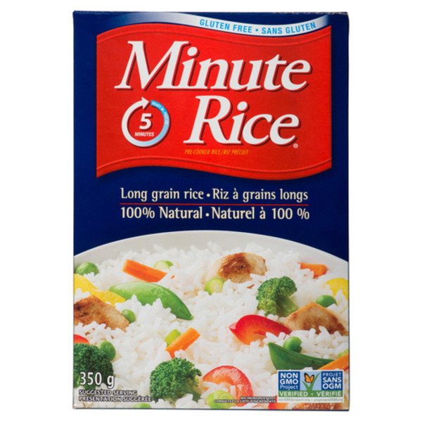 IGA Minute Rice 100% Premium Long Grain Rice Same-Day Delivery | Instacart