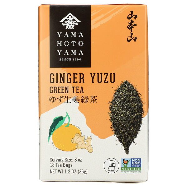 Yamamotoyama Ginger Yuzu Green Tea Same-Day Delivery | HMart
