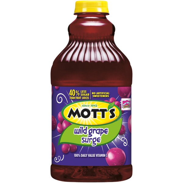 Mott's Wild Grape Surge Juice Drink (64 fl oz) Instacart