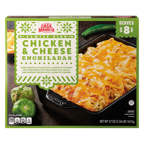Casa Mamita Chicken & Cheese Enchiladas Family Size Same-Day