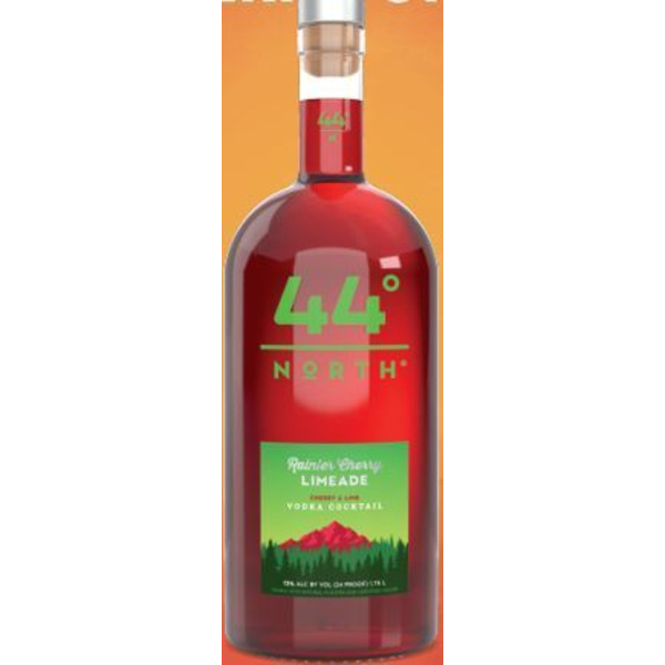 エルセーヌ　ドリンク 44° North Cherry & Lime Vodka Cocktail Same-Day Delivery or Pickup