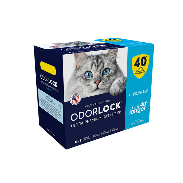 OdorLock MaxCare Unscented Health Monitoring Cat Litter