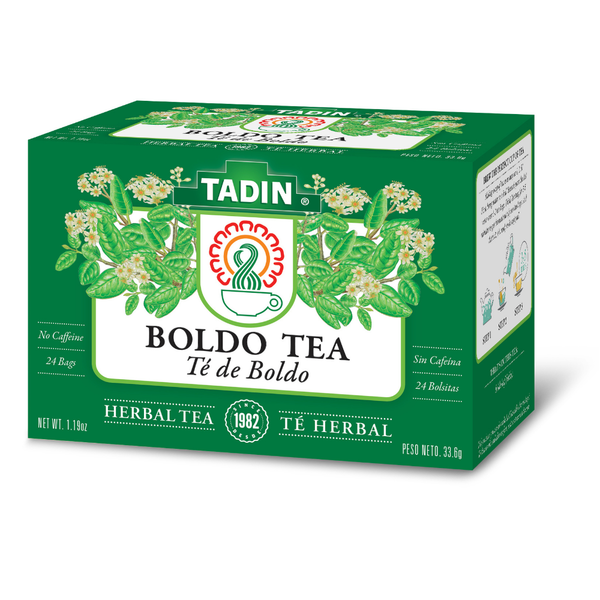 Tadin Boldo Tea, Caffeine Free Herbal Tea