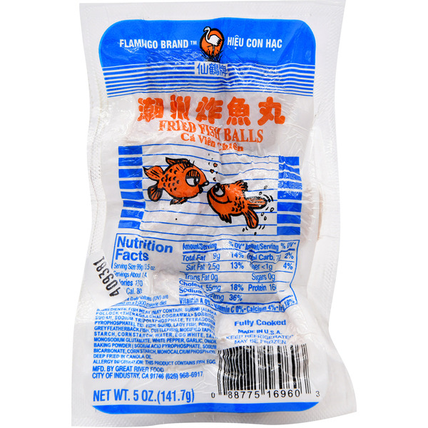 Flamingo Brand Fried Fish Ball