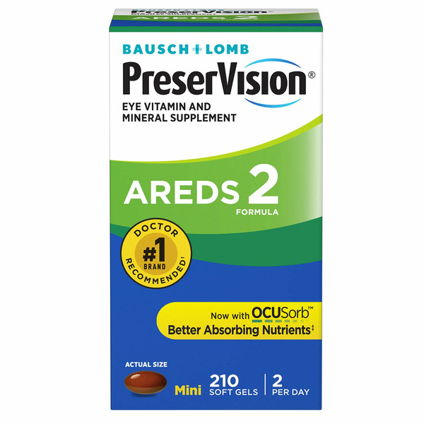 PreserVision AREDS2 Formula, 210 Soft Gels