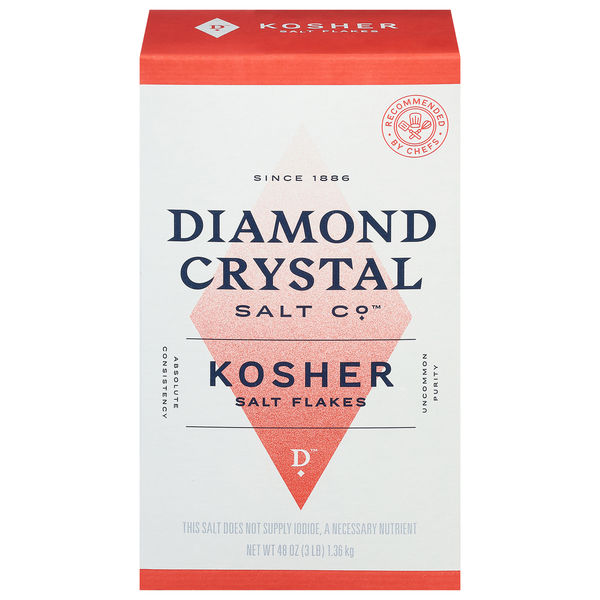 Diamond Crystal Salt Co Salt Flakes, Kosher