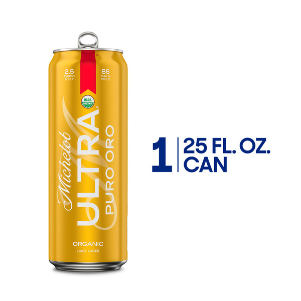 洋楽 PURE GOLD Michelob ULTRA Pure Gold Organic Light Lager Can Same-Day Delivery