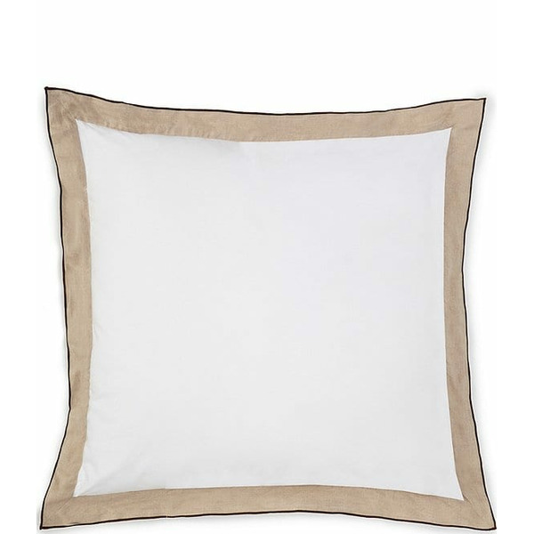 Southern Living Covington Linen Contrast Trim Euro Sham
