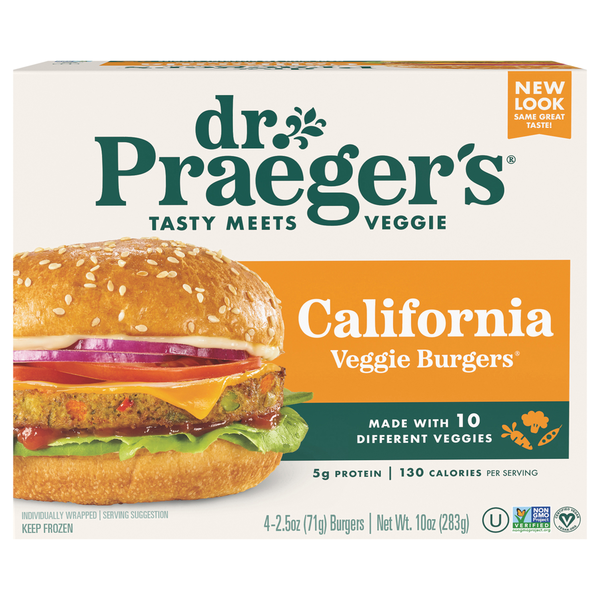Dr. Praeger's California Veggie Burgers Same-Day Delivery or