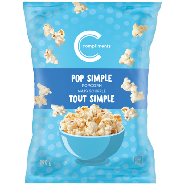Sobeys Compliments Popcorn Pop Simple Same-Day Delivery | Instacart