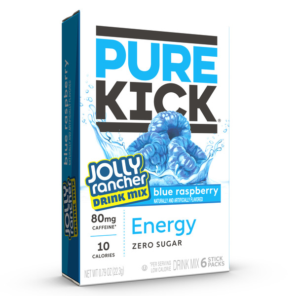 【CRDH×THXE 60%】JUICY JOLLY 1ml Pure Kick Blue Raspberry Energy Drink Mix Same-Day Delivery