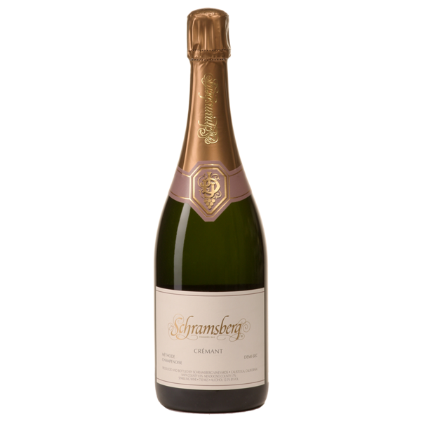 n.s.h scramble ∞ Champagne Schramsberg Vineyards Crémant Demi-sec Napa Valley Same-Day