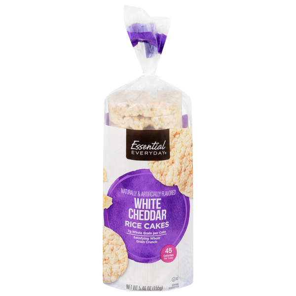 Essential Everyday White Cheddar Rice Cakes Same-Day Delivery or
