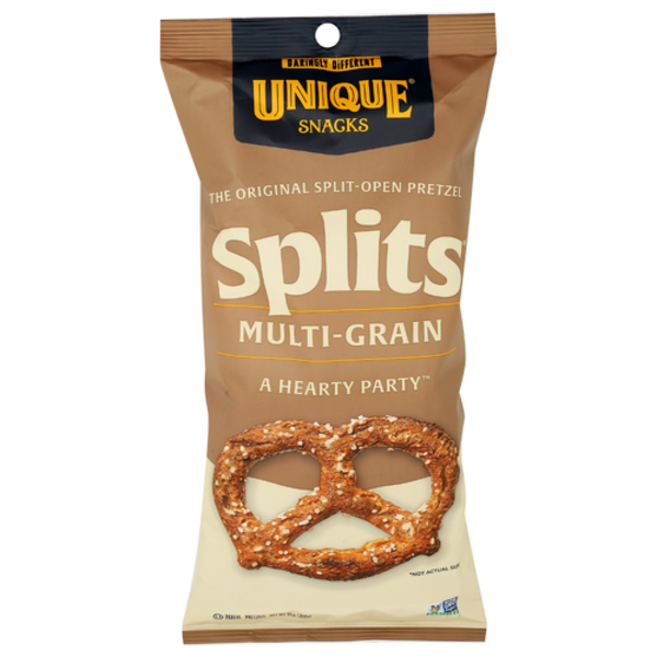 Unique Multi-Grain Splits Pretzel