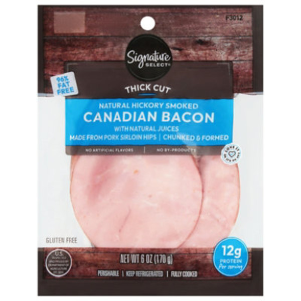 Signature SELECT Thick Cut Canadian Bacon