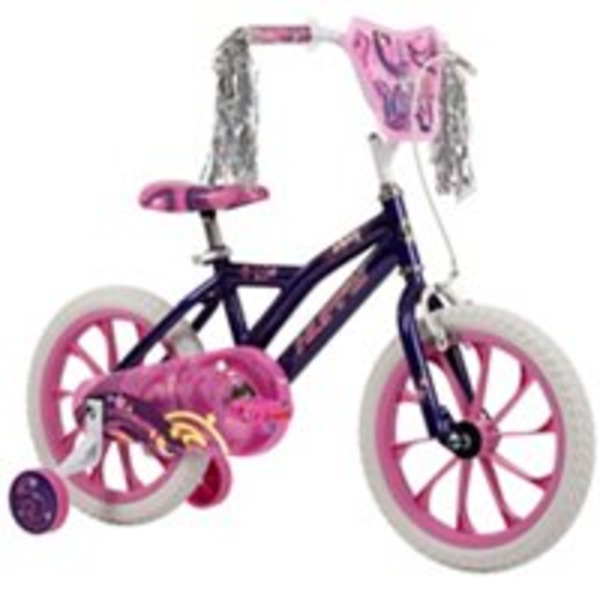 Huffy Kids' Whimsy 16" Bike - Pink & Indigo