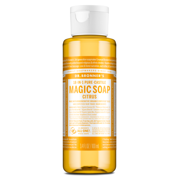 Dr. Bronner's 18-in-1 Pure-Castile Magic Soap - Citrus