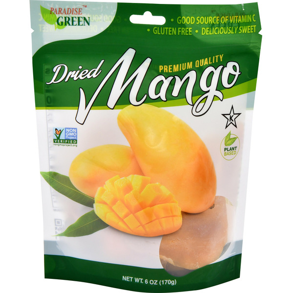 Paradise Herbs Dried Yellow & Green Mango