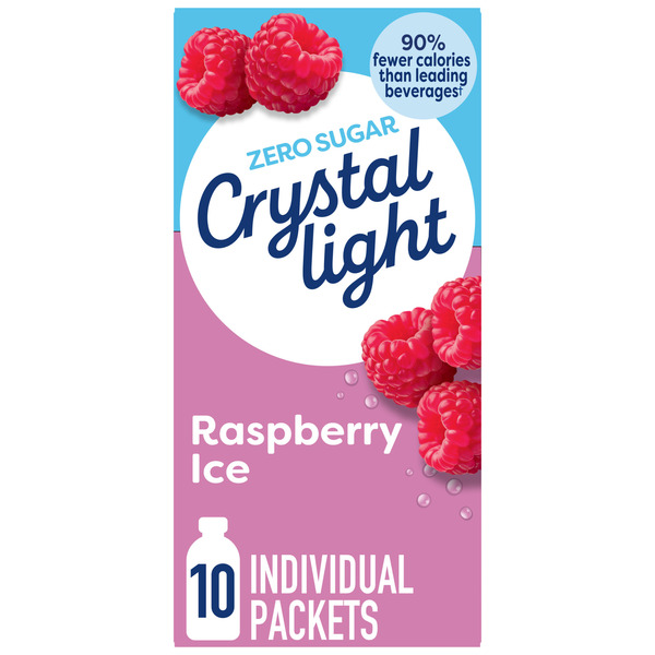 Crystal Light Raspberry Ice Powdered Drink Mix Same-Day Delivery