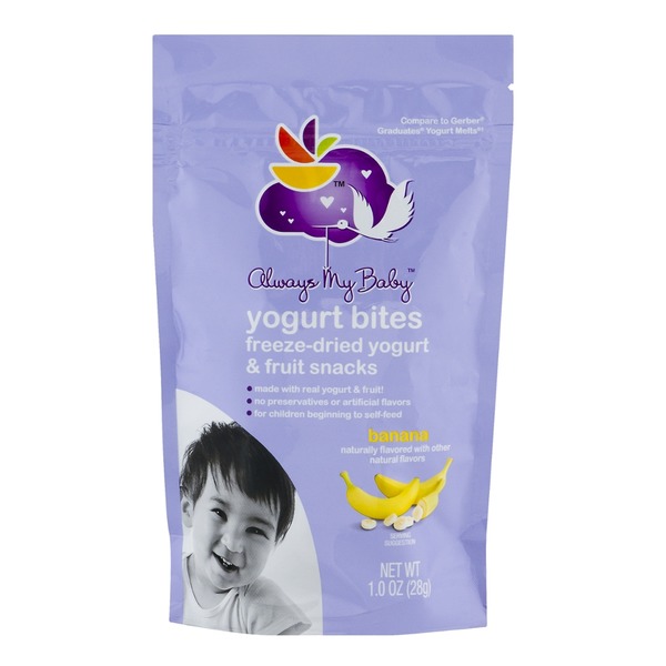 SB Always My Baby Yogurt Bites FreezeDried Yogurt & Fruit Snacks