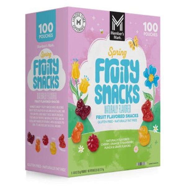 Member's Mark Spring Fruity Cherry Orange Strawberry Punch & Grape