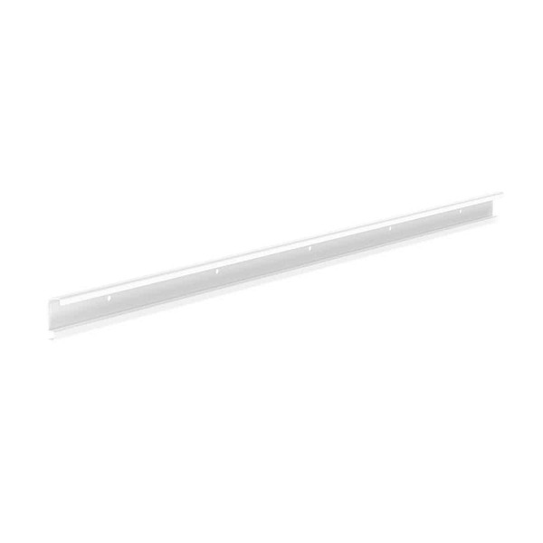Closetmaid Shelftrack 40 In. L White Standard Support Bracket Hang Track For Wire Shelving