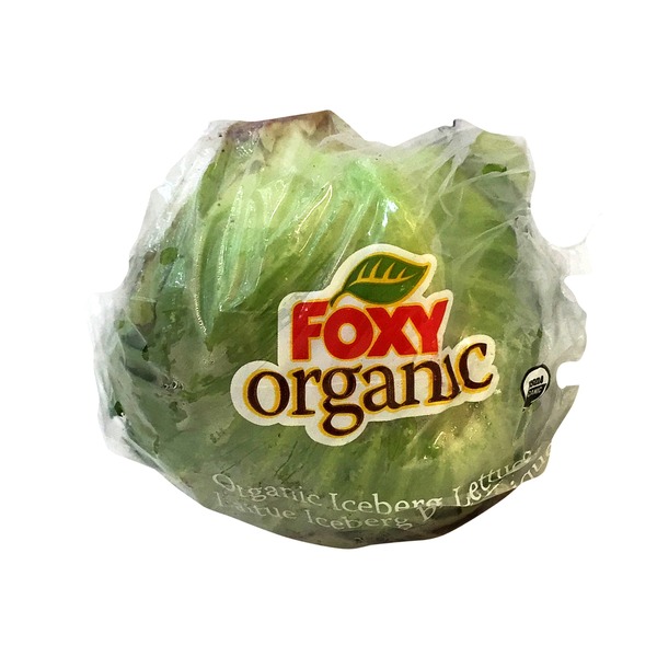 USDA Produce Organic Iceberg Lettuce from Sunset Foods Instacart