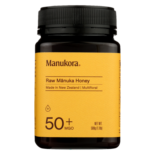 Manukora Mgo 50+ Multifloral Manuka Honey 500Gm Same-Day Delivery