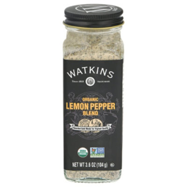 Watkins Lemon Pepper Blend, Organic