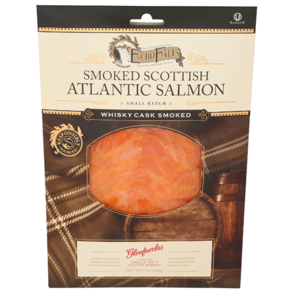 Echo Falls Whisky Cask Smoked Scottish Atlantic Salmon