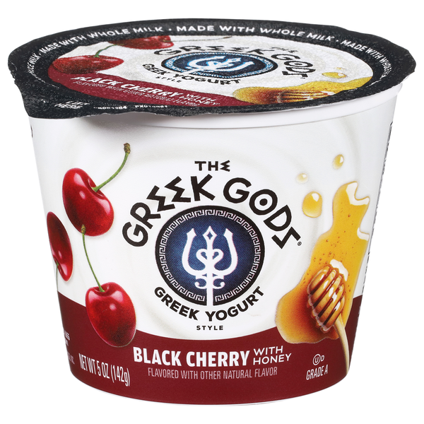 Greek Gods Greek Style Black Cherry with Honey Yogurt