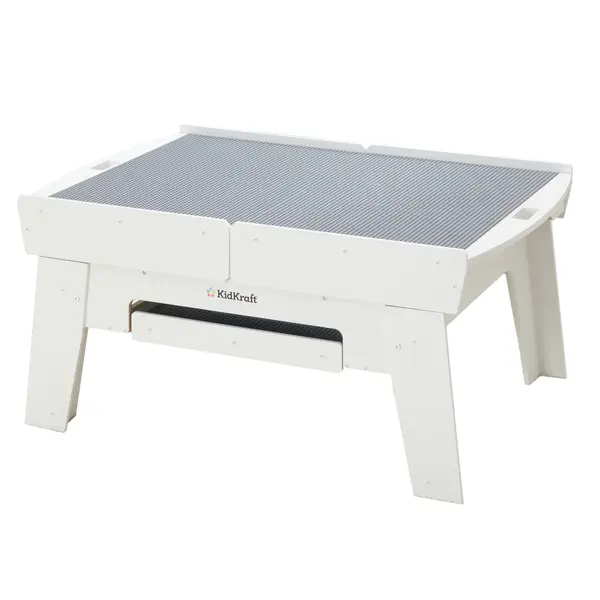 KidKraft Building Bricks Play & Glow Light-Up Table With 210 Bricks