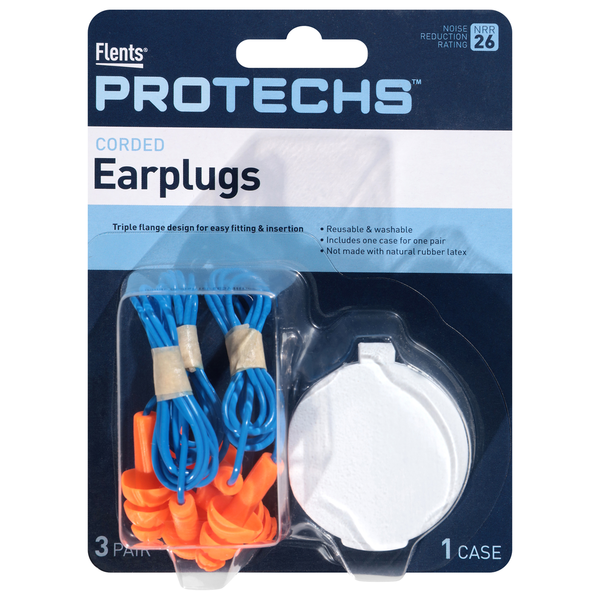 Flents Corded Earplugs