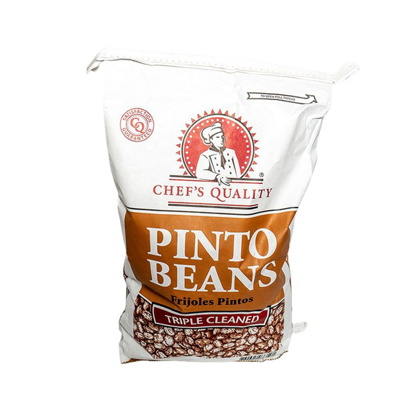 Chef's Quality - Triple Cleaned Pinto Beans - 25 lbs