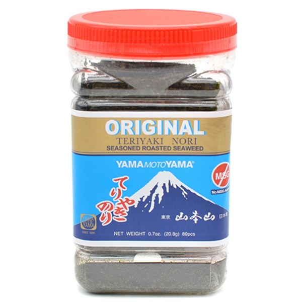 Yama Moto Yama Seaweed, Seasoned Roasted, Teriyaki Nori, Original