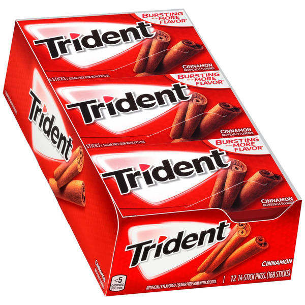 Trident - Cinnamon Flavor - 14 Pc