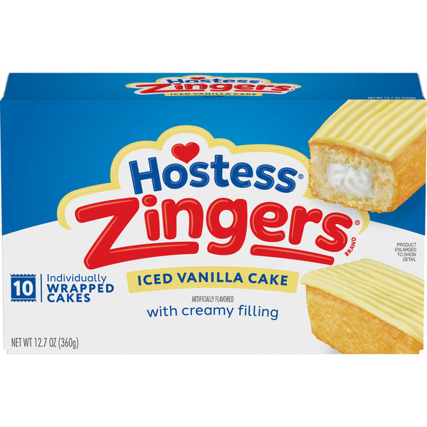 Hostess Iced Vanilla Zingers Same-Day Delivery | Super 1 Foods