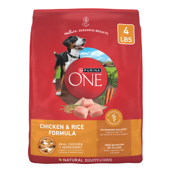 Purina ONE Chicken and Rice Formula Dry Dog Food Same-Day Delivery